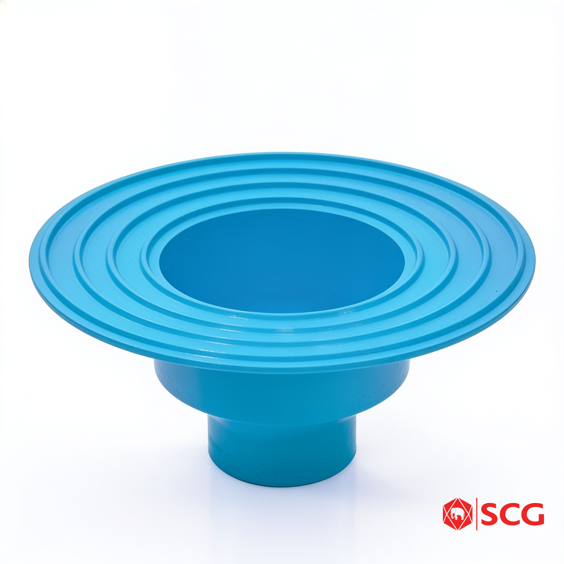 ข้อต่อกันซึมลด-บาง PVC ฟ้า SCG