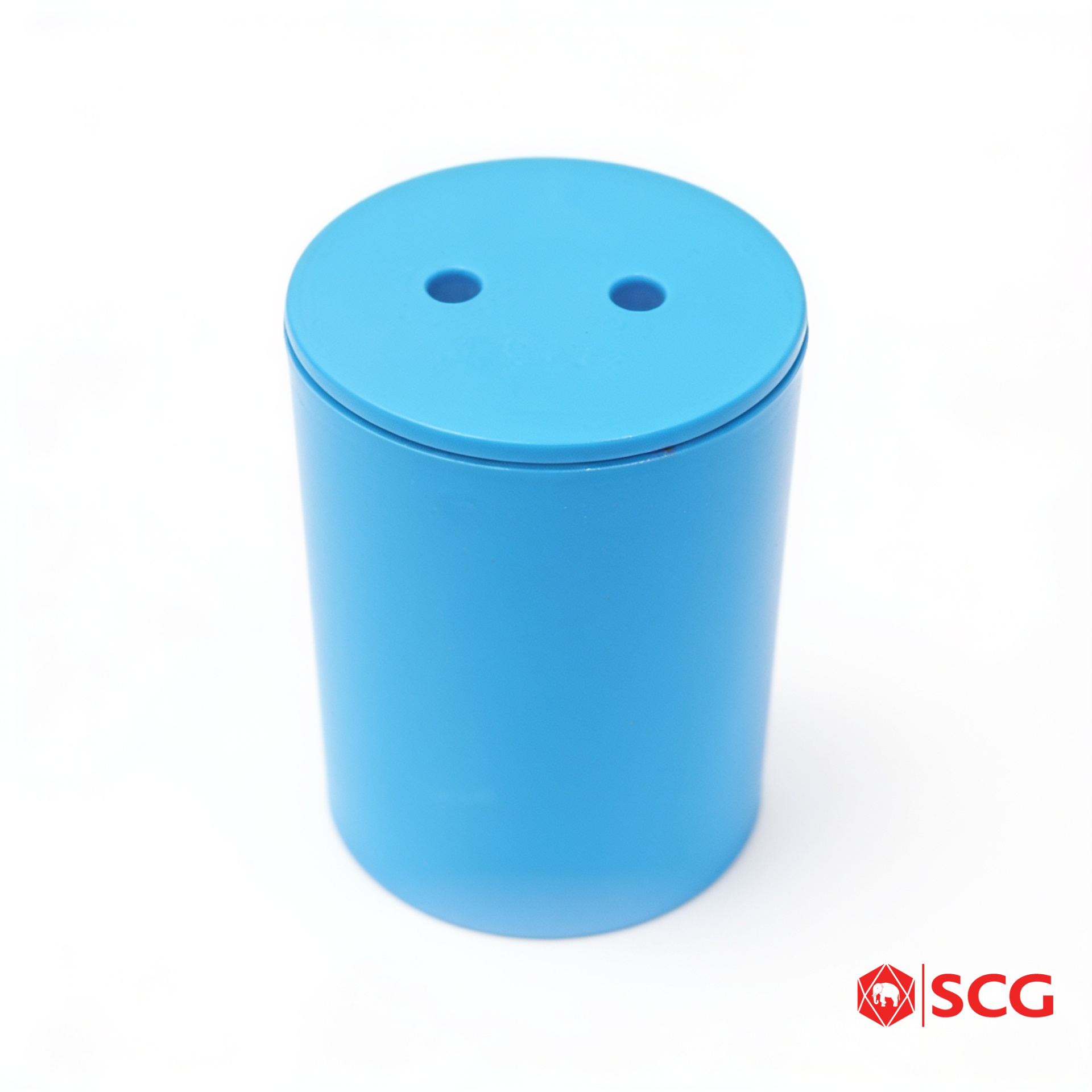ท่อสั้นฝาปิดเกลียว PVC ฟ้า SCG