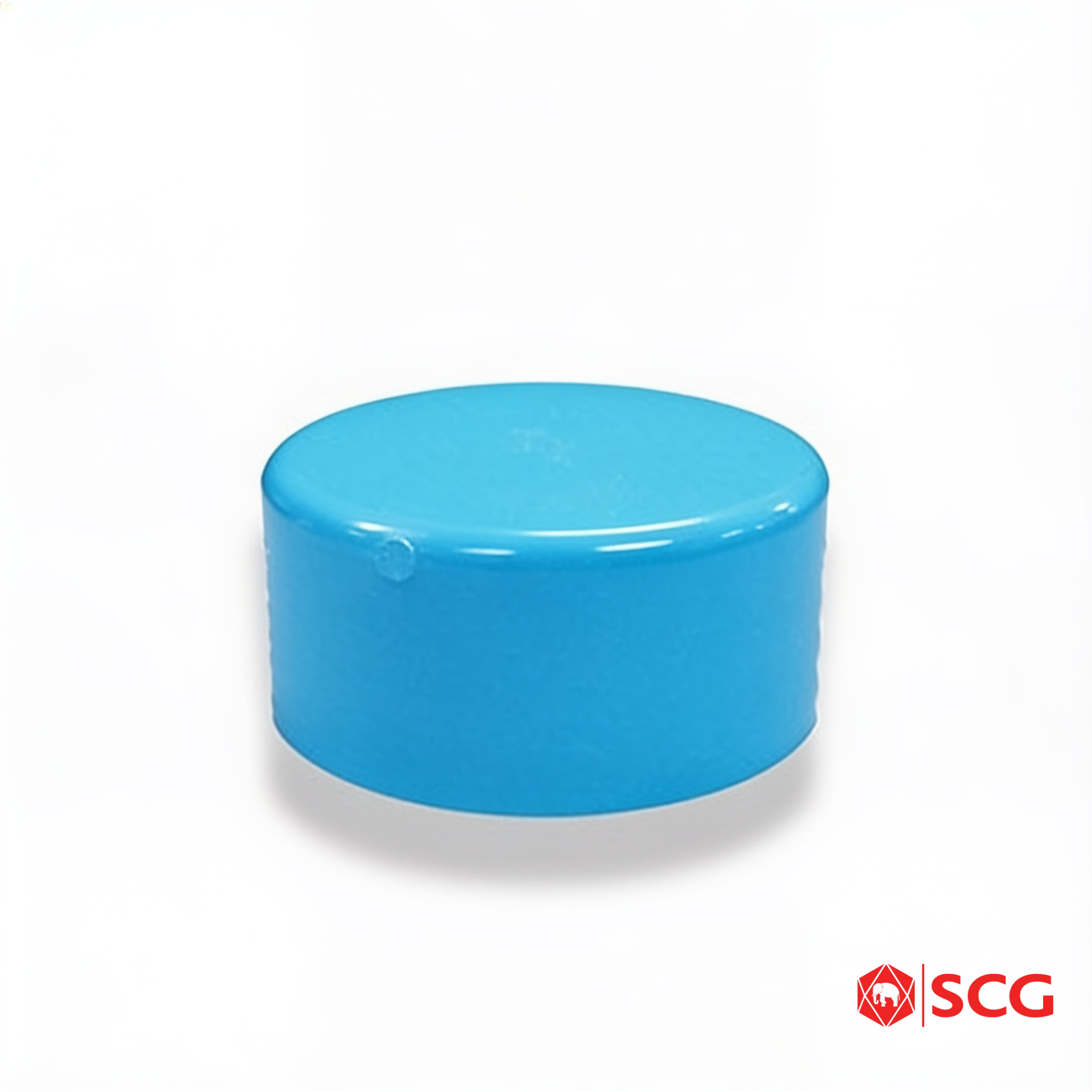 ฝาครอบ-บาง PVC ฟ้า SCG