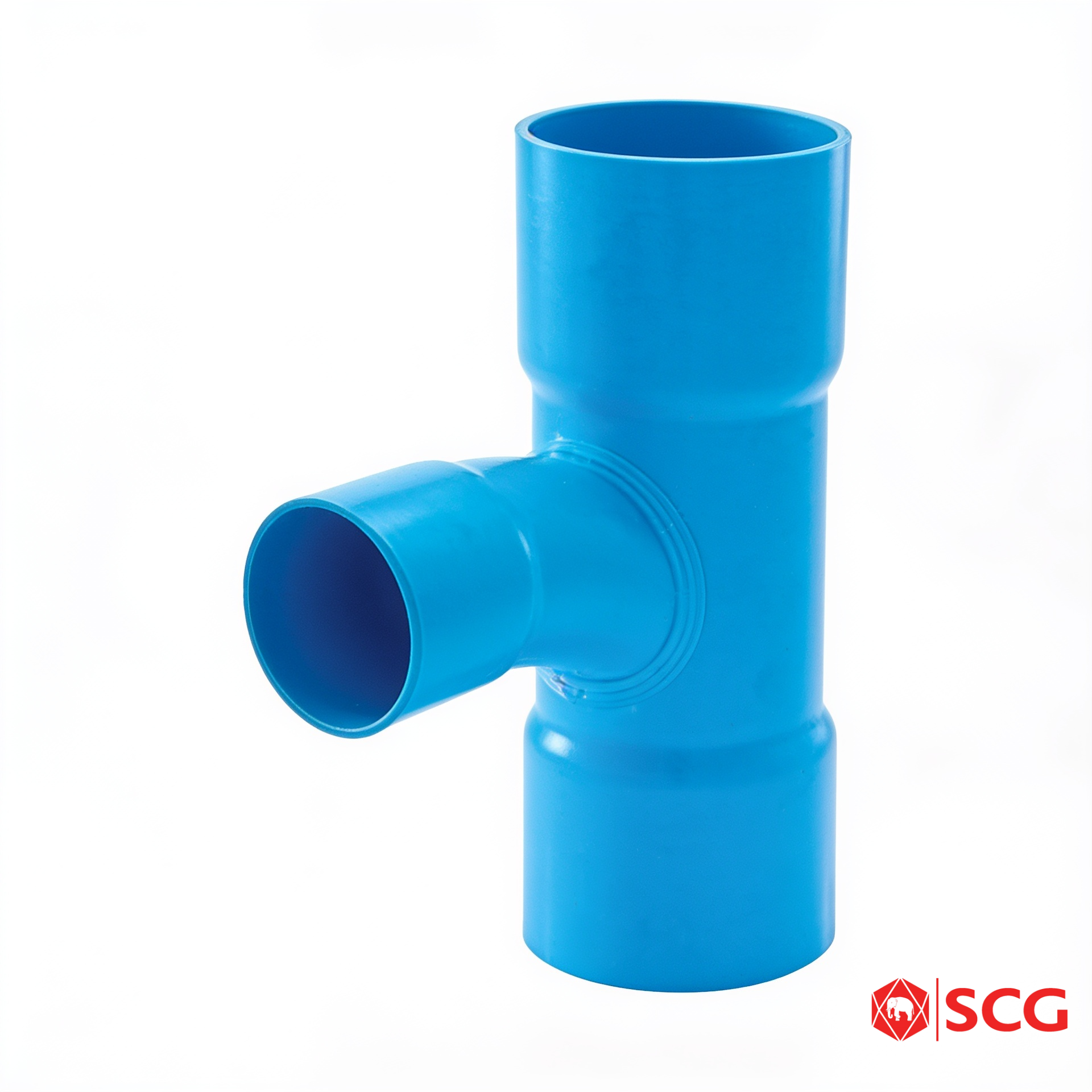 สามทางทีวายลดเชื่อม PVC 6 นิ้ว (150 มม.) SCG