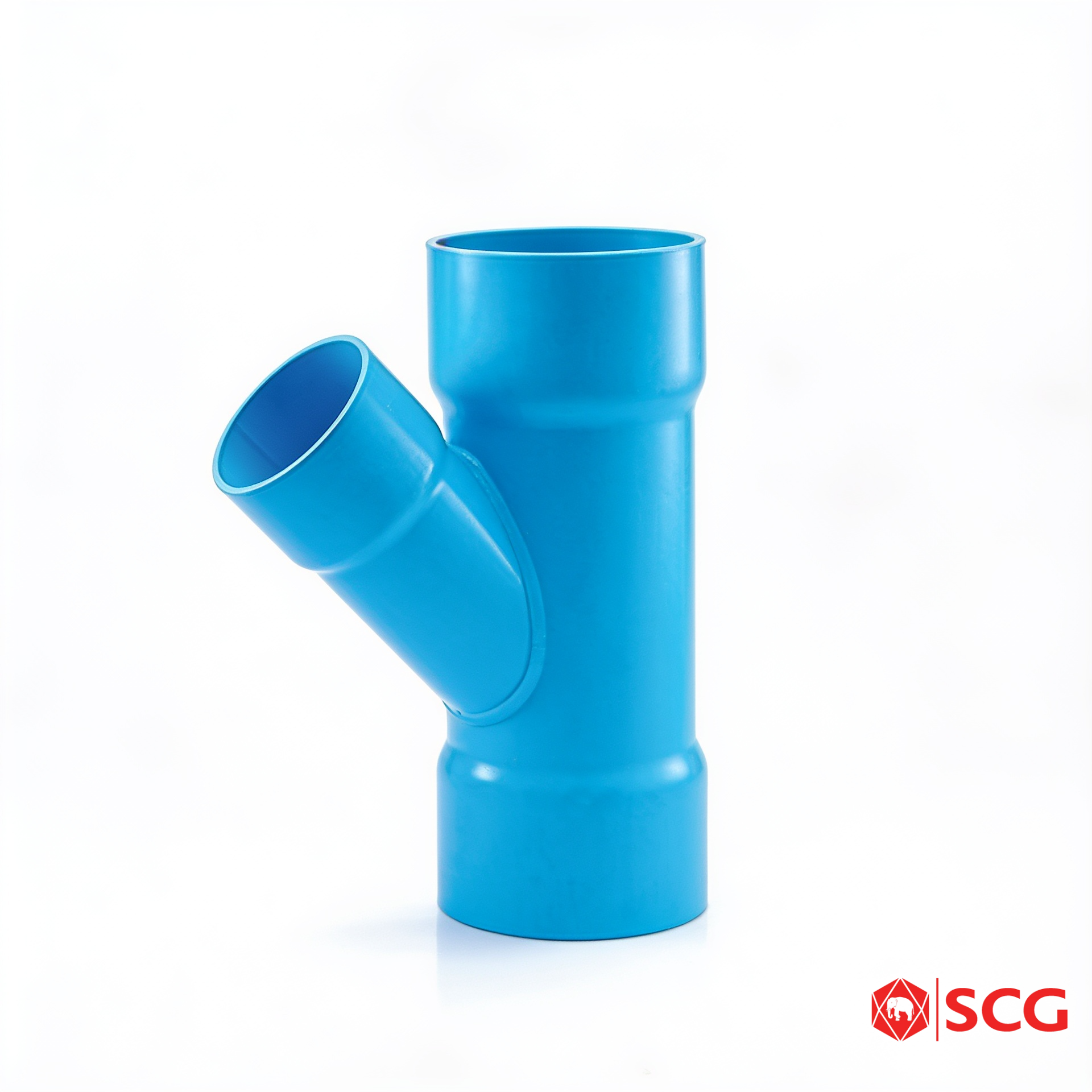 สามทางวายลดเชื่อม PVC ฟ้า SCG