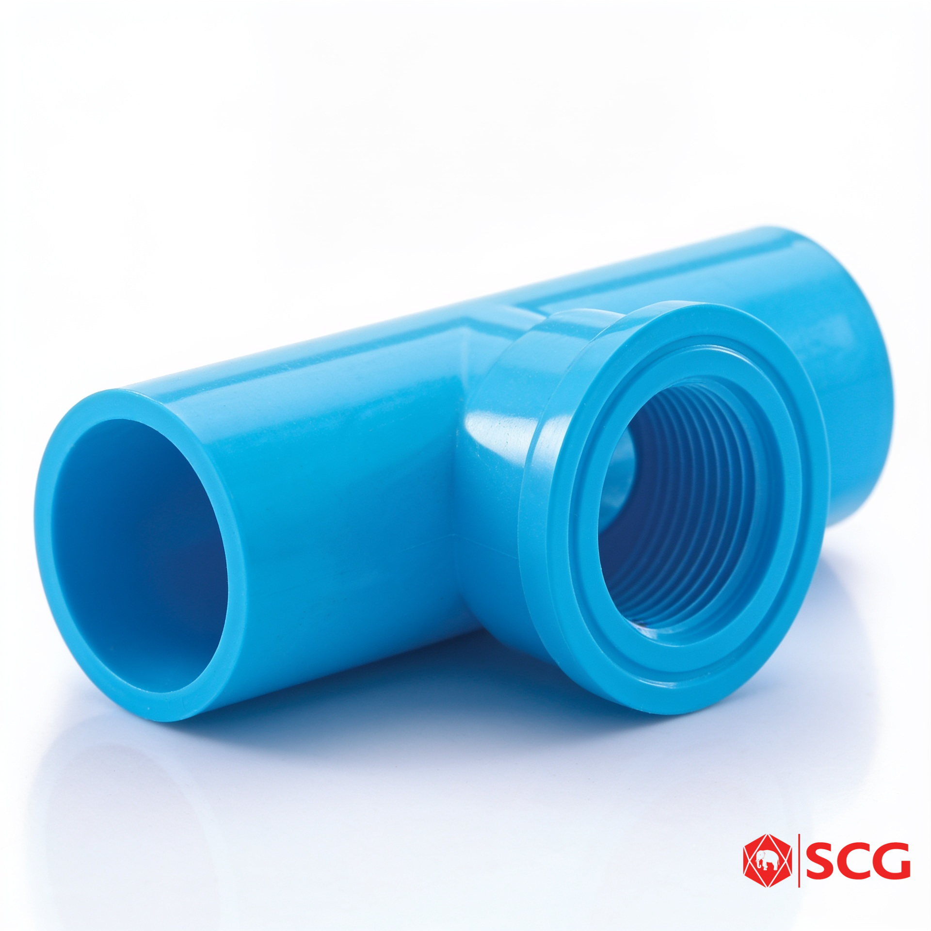 สามทางเกลียวใน หนา PVC SCG