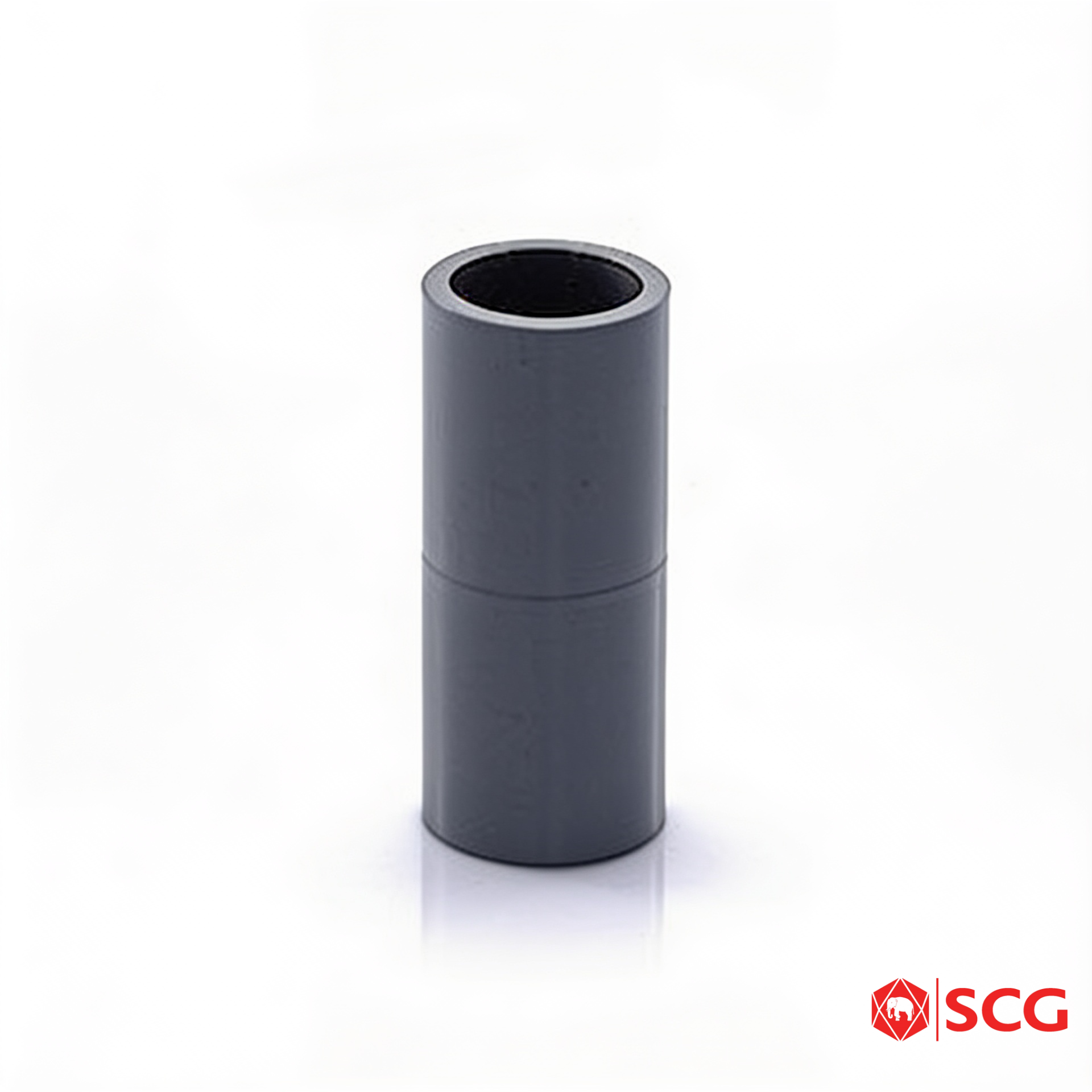 ข้อต่อตรง PVC สีเทา ท่อเกษตร SCG