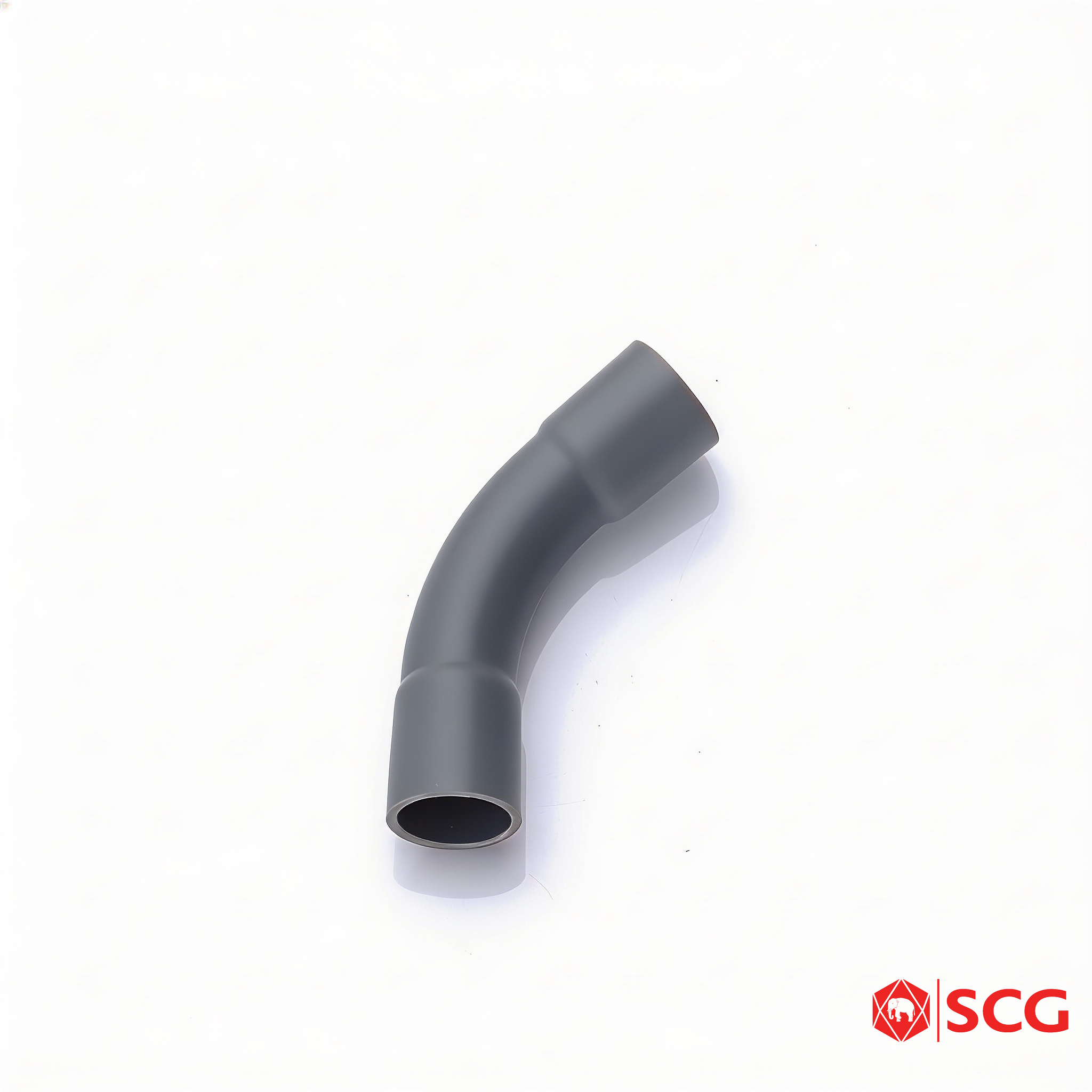 ข้อโค้ง 45 องศา บาน 2 H PVC สีเทา ท่อเกษตร SCG