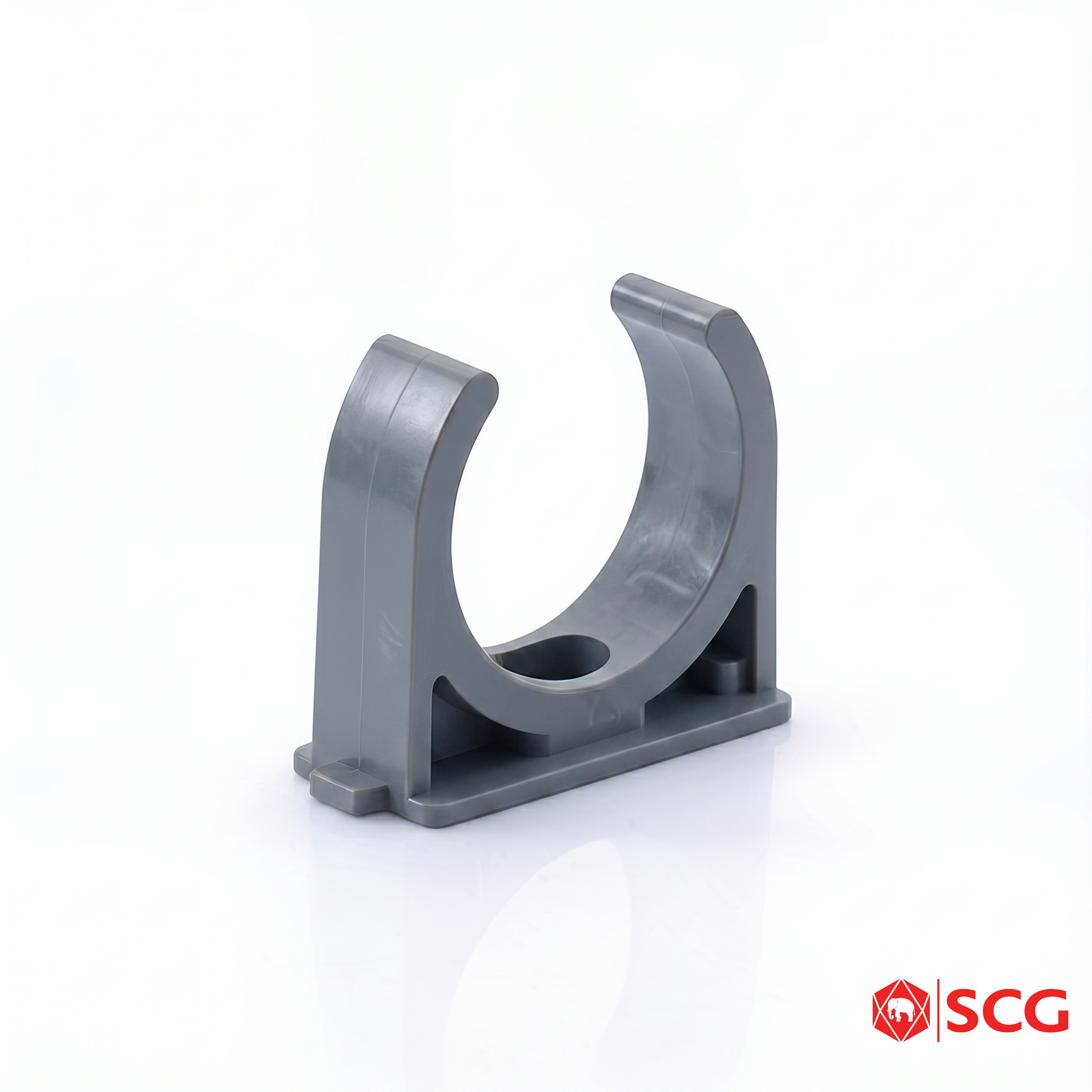 คลิปก้ามปู PVC สีเทา ท่อเกษตร SCG