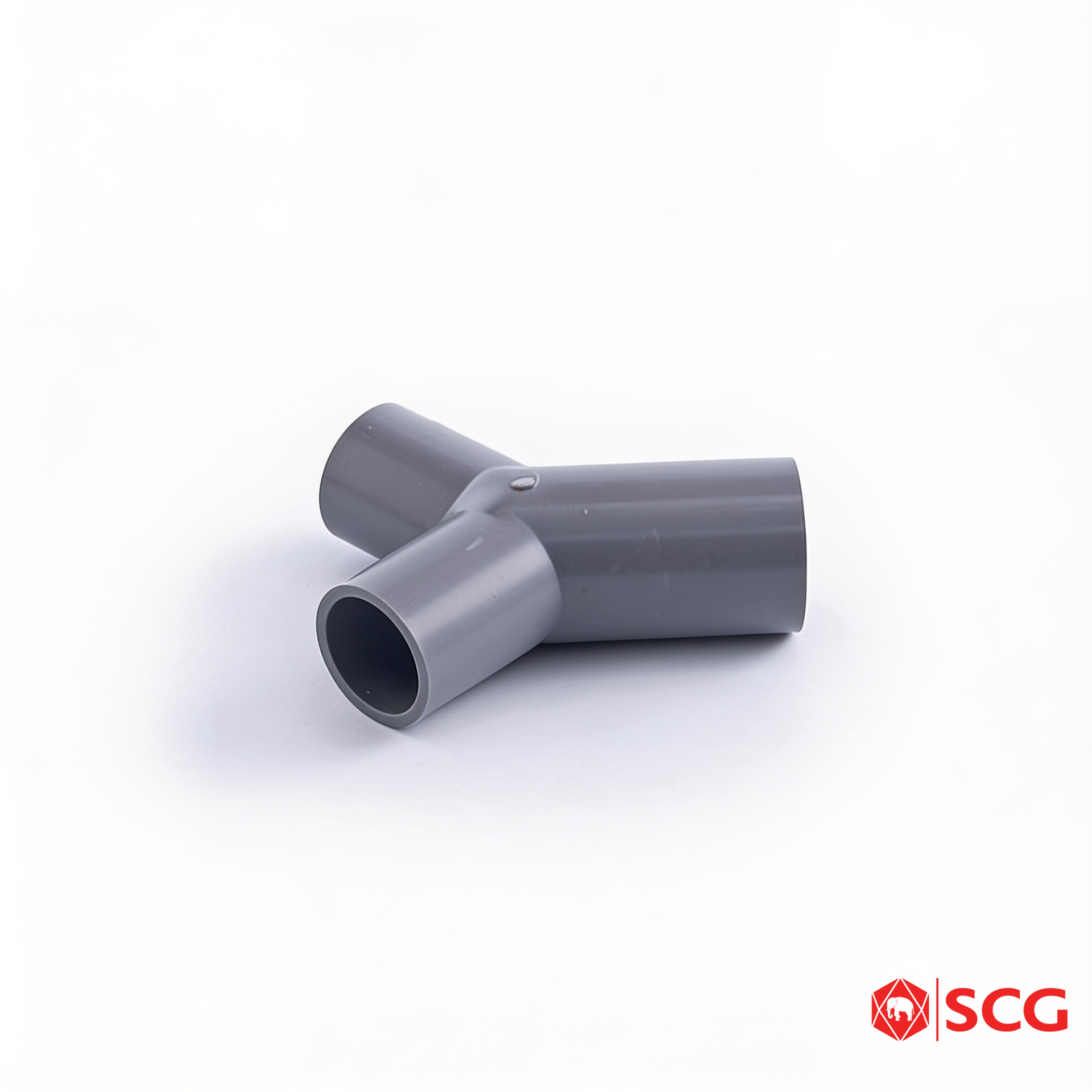 สามทางวายลด PVC สีเทา ท่อเกษตร SCG