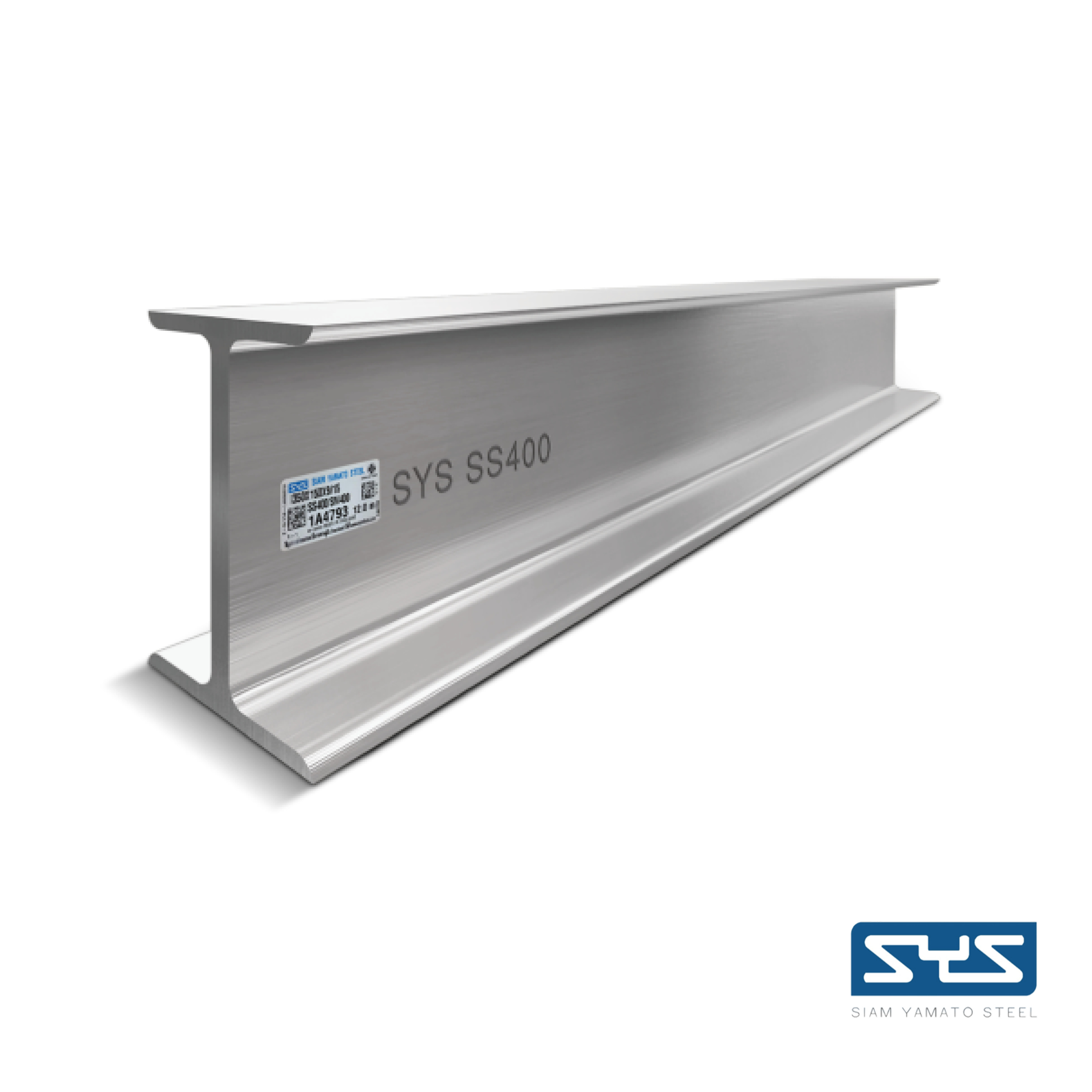 เหล็กไอบีม IBeam 200x150x9.0x16.0 มม. SS400 SYS