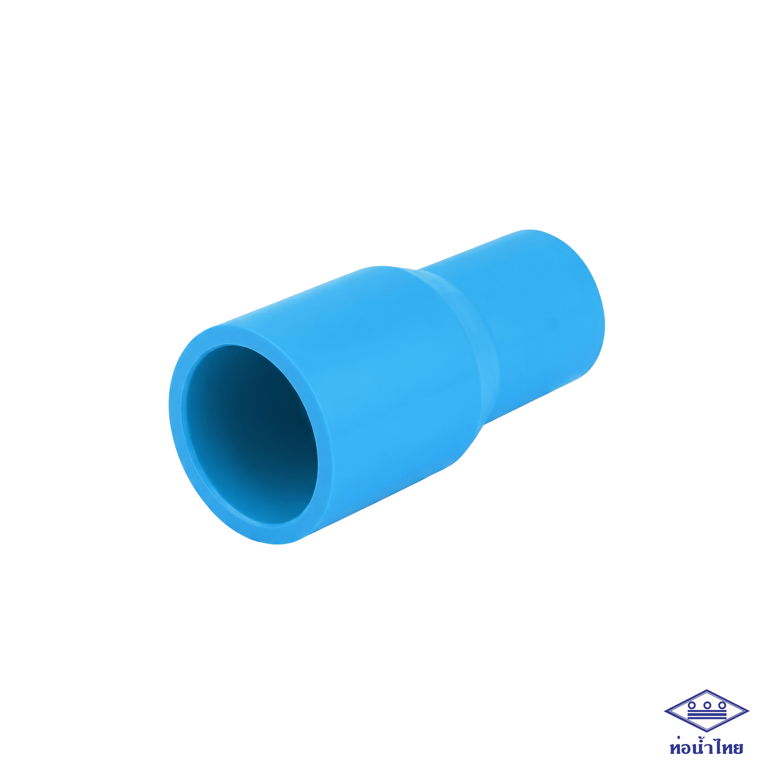 ข้อต่อตรงลด PVC ฟ้า 4 นิ้ว (100มม.) ท่อน้ำไทย