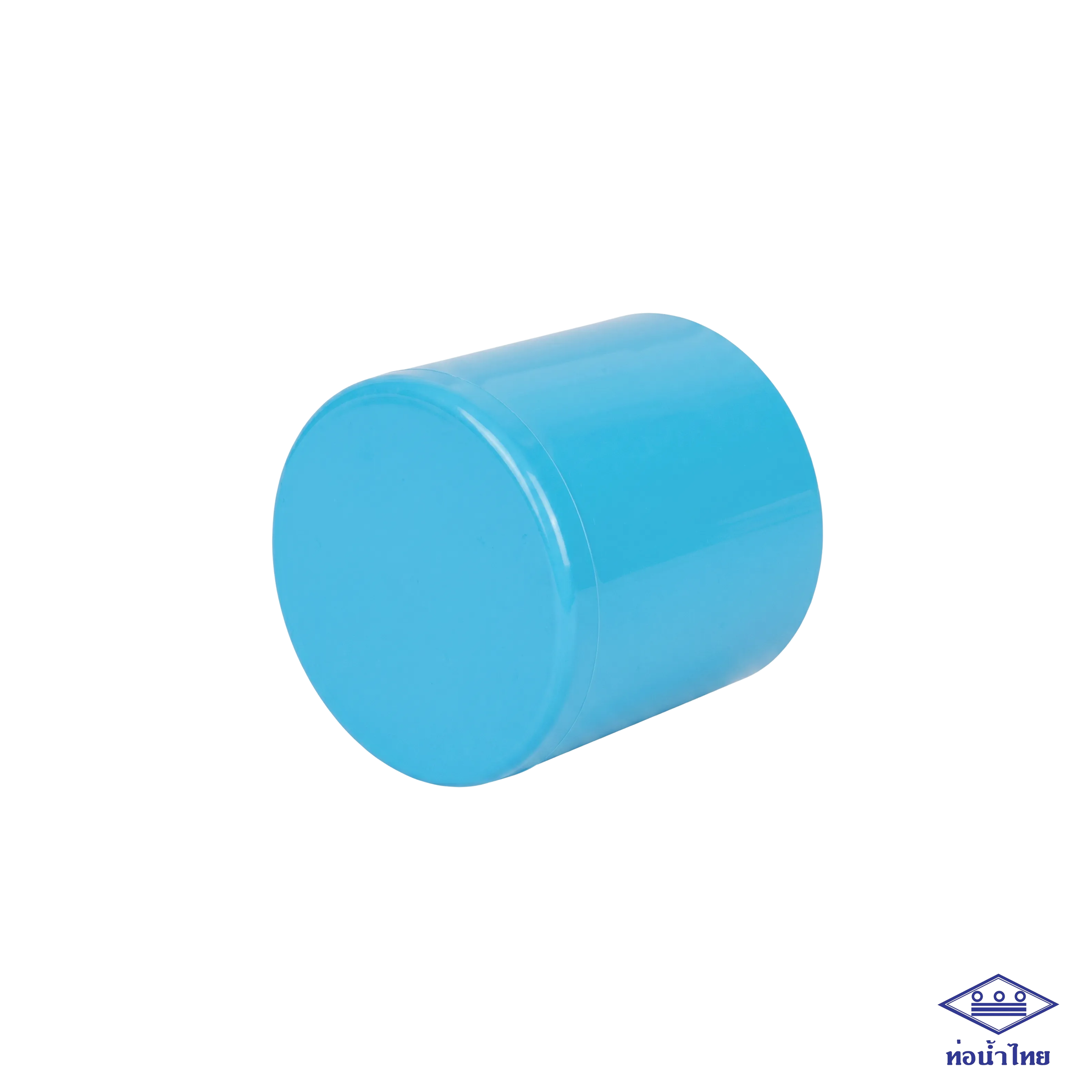 ฝาครอบ หนา PVC ฟ้า ท่อน้ำไทย
